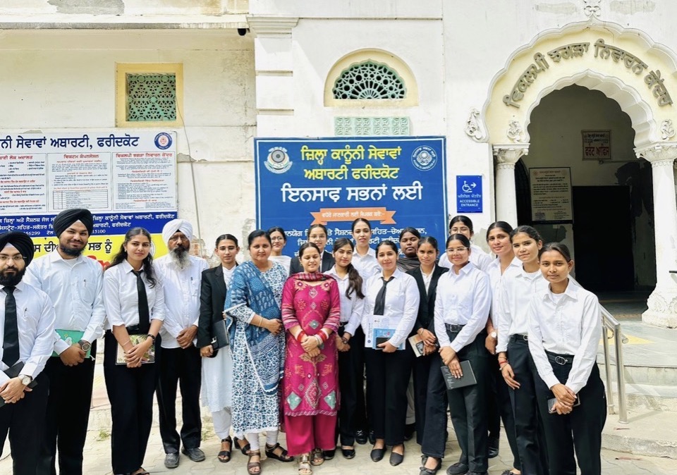 Baba Farid Law College Students Learn the Nuances of Court Proceedings Through National Lok Adalat